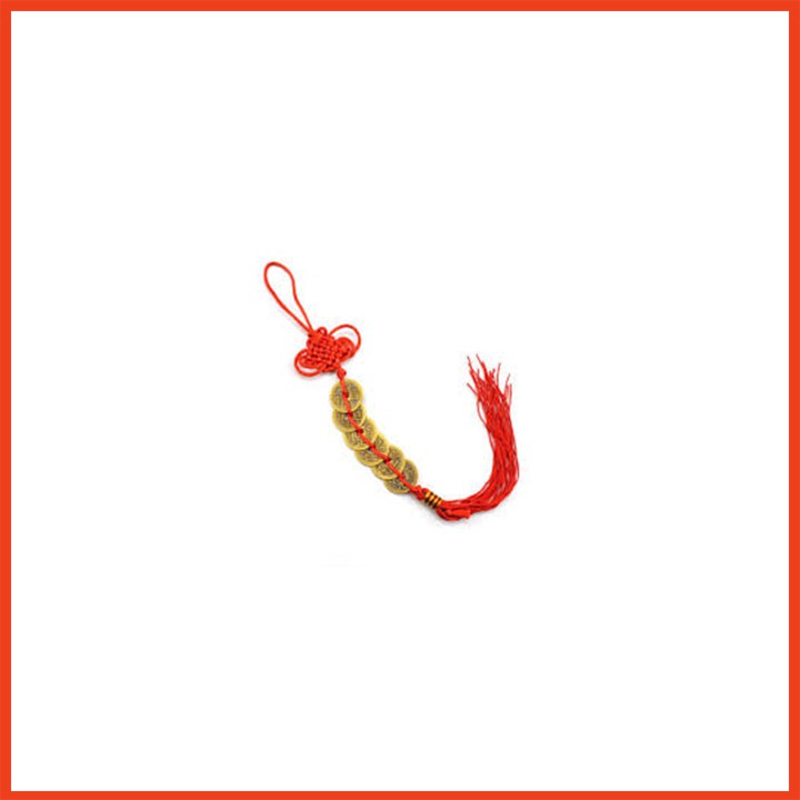 Dây đồng tiền lục đế - chuỗi đồng xu may mắn chất liệu đồng thau cao cấp