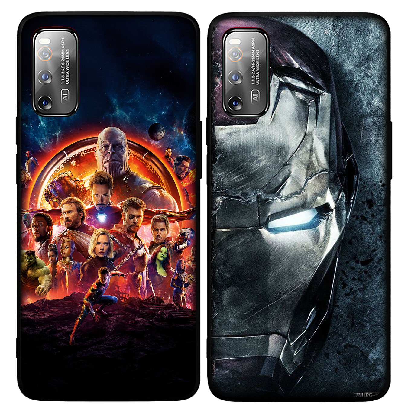 Ốp Điện Thoại Silicon Mềm Hình Iron Man Marvel A24 Cho Xiaomi Redmi Note 7 5 Pro Plus 5a 7a Note7 Note5