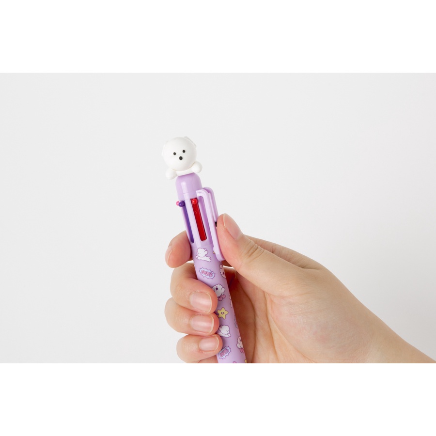 Bút Bi ARTBOX Hàn Quốc 6 Màu Sắc Tùy Chọn Thiết Kế Xinh Xắn Hình Cún Bichon