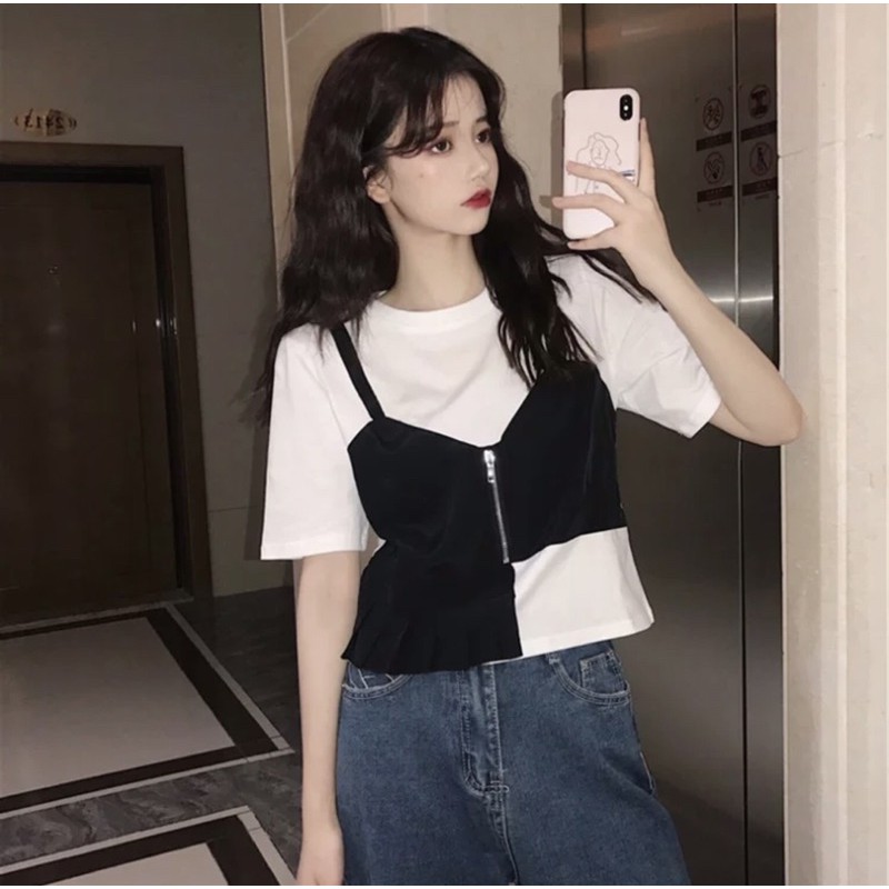 áo croptop yếm