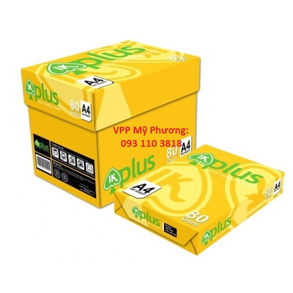 Giấy A4 IK Plus 80gsm