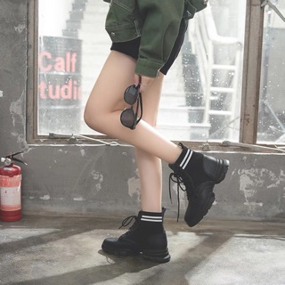 [ORDER] Giày cao cổ 2 màu Đen - Trắng ❤️❤️🙆🏻‍♀️