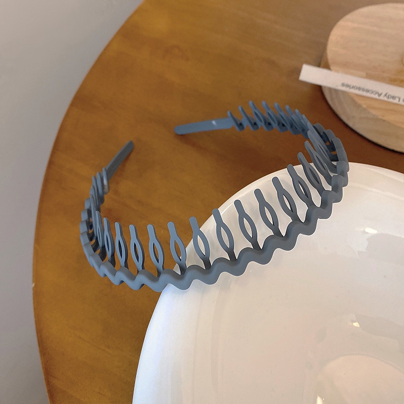 Băng đô cài tóc rửa mặt Bằng Nhựa Chống Trượt Màu Sắc Kẹo Ngọt Đơn Giản Dành Cho Nữ