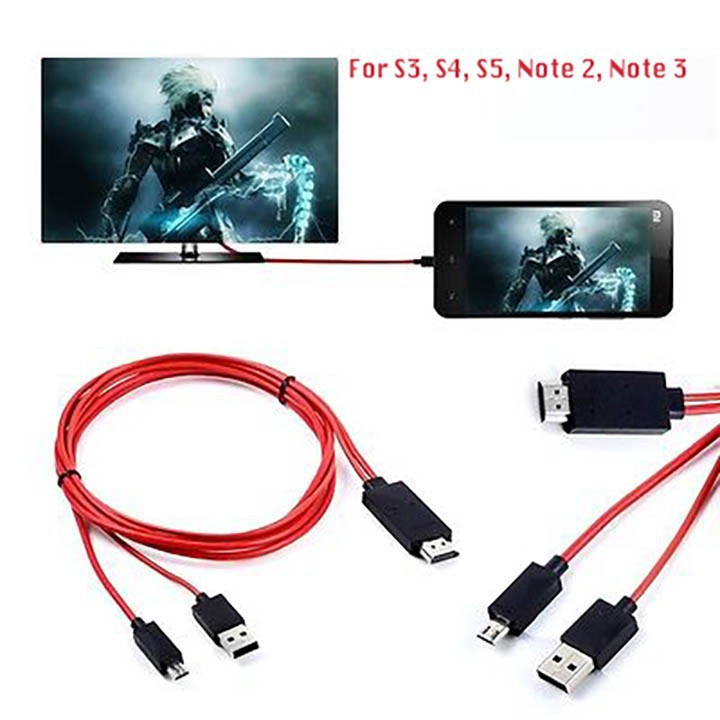 Kết nối điện thoại android với tivi HDMI