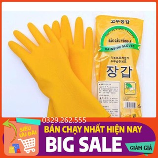 Mua (FreeShip) Găng tay cao su mini cầu vồng loại A hàng xuất Hàn Quốc
