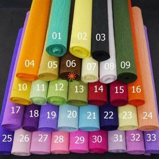 [GIÁ SỈ 10k/Cuộn] Sỉ 20 Cuộn Giấy nhún,Giấy Gấp hoa 50x250cm