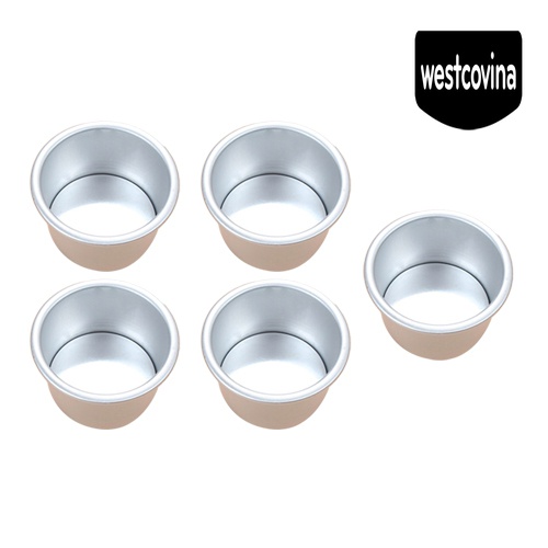 [Hot]☀ Khuôn Làm Bánh Hình Tròn 2.5inch Bằng Hợp Kim Nhôm Tiện Dụng