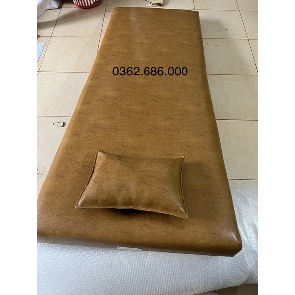 Đệm giường  spa, đệm massa làm theo yêu cầu, đệm có lỗ xông thân