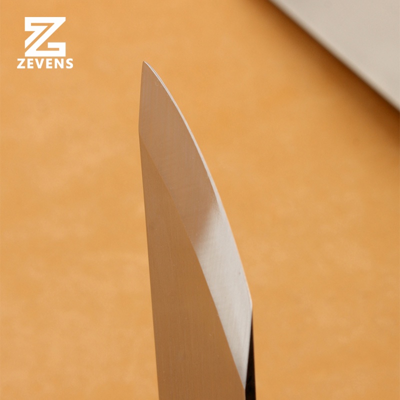 Dụng Cụ Dao Mỏng Lưỡi Xiên Cắt Đồ Da Tay Cầm Bằng Thép Chrome Cao Cấp Lea