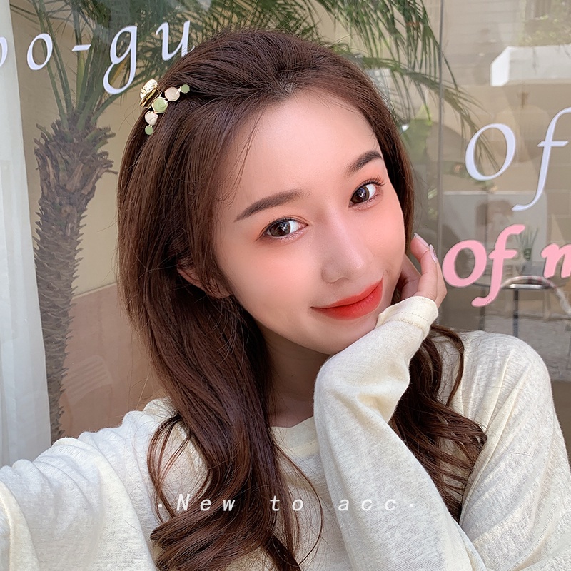 Kẹp Tóc Kim Loại Thời Trang Hàn Quốc Cho Nữ