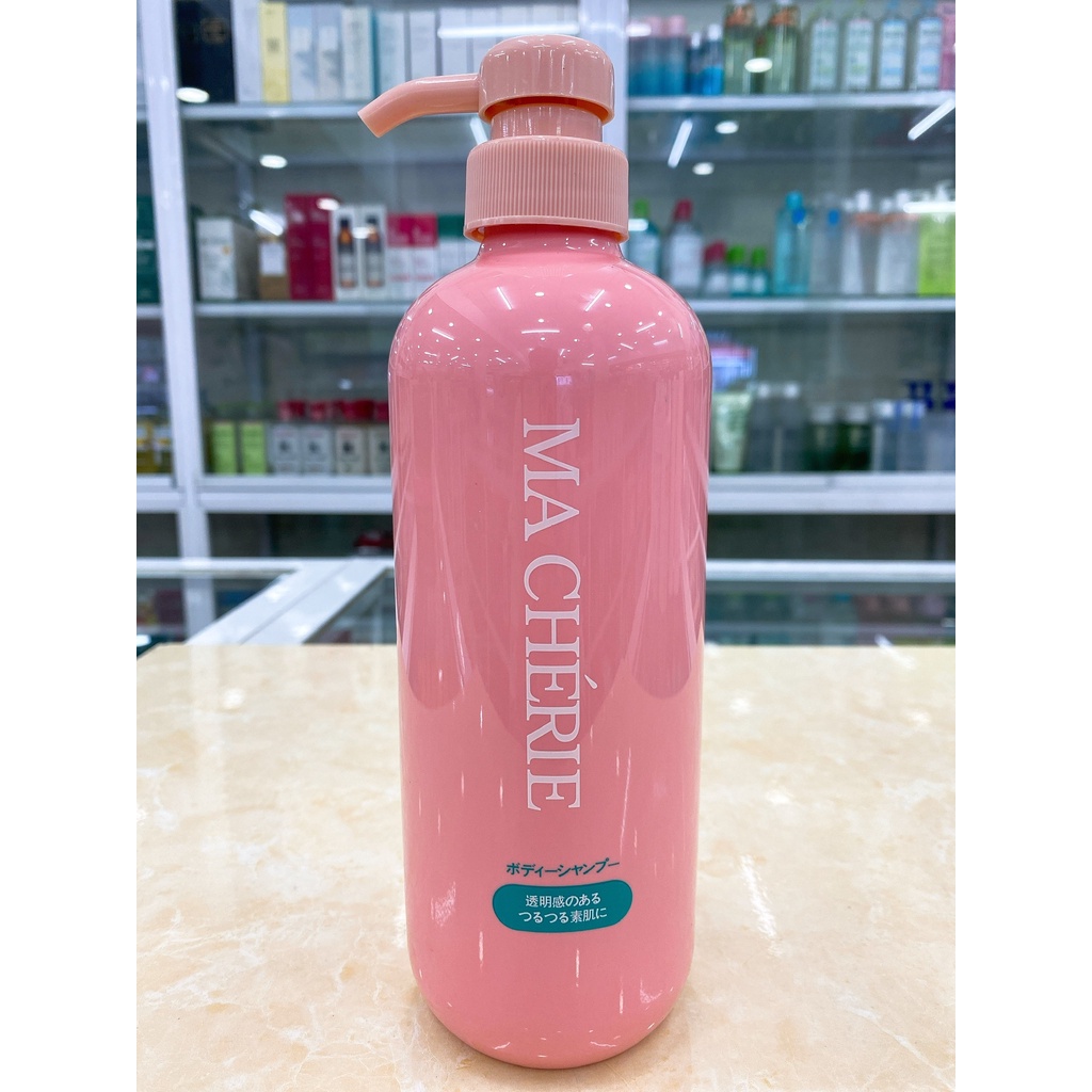 Sữa Tắm Cao Cấp Shiseido Macherie Sản Xuất Nhật Bản 600ml Mẫu Mới
