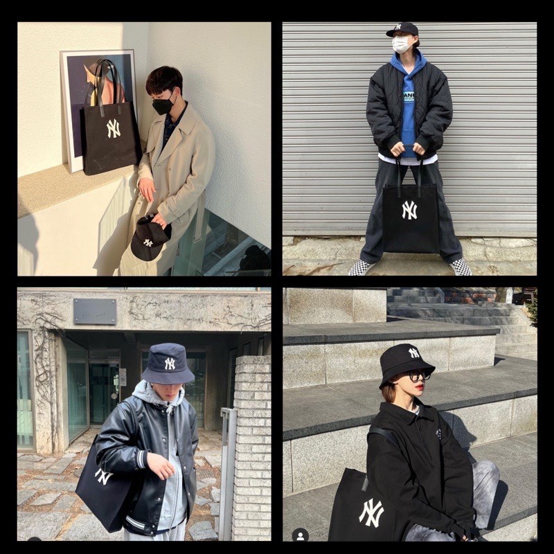 B48- TÚI VẢI N.Y 2 MÀU
