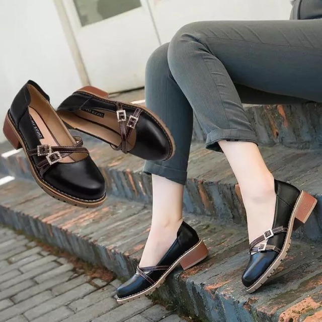 Giày OxFord dáng tiểu thư | BigBuy360 - bigbuy360.vn