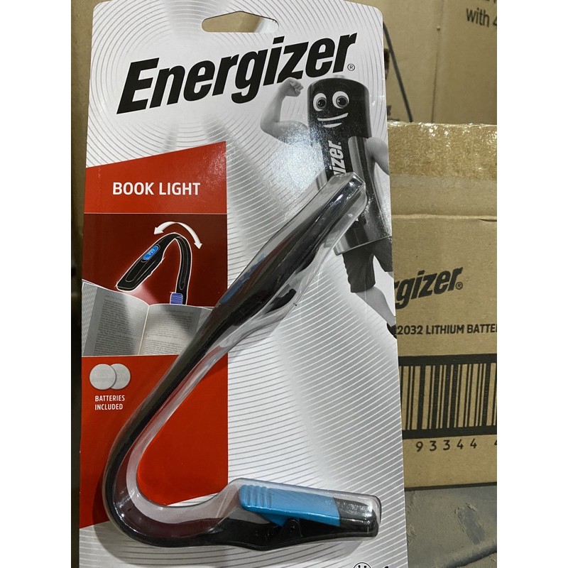 Đèn Đọc Sách Di Động Ban Đêm Energizer (Sử dụng 2 pin đồng tiền 2032) (Đã có sẵn pin) Chính Hãng