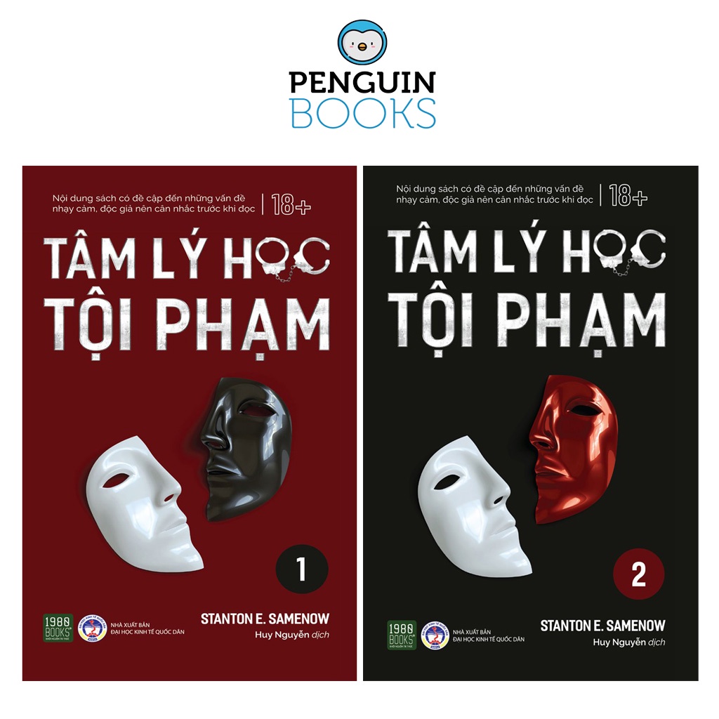 Sách - Combo Tâm Lý Học Tội Phạm (Tập 1+2)