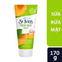 Sữa Rửa Mặt Tẩy Tế Bào Chết St.Ives Quả Mơ Tươi Mát 170g