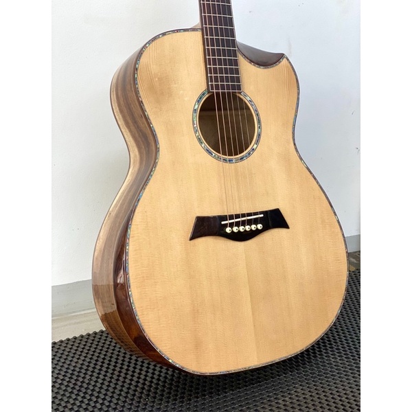 Đàn Guitar Acoustic Gỗ Điệp AL-X3 Nguyên Tấm Vát Bavel Trên Dưới