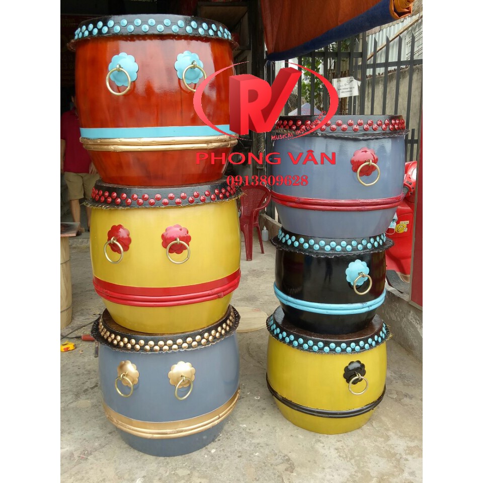 Trống lân 3 tấc rẻ đẹp