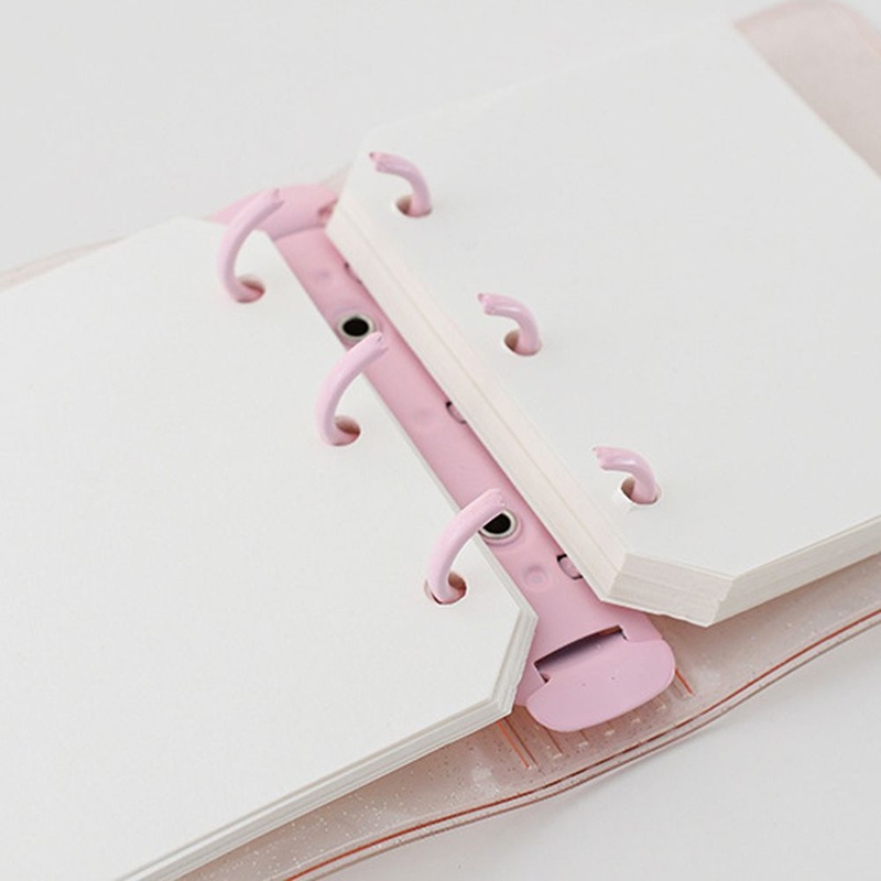 Sổ Tay 3 Lỗ Mini Trong Suốt Chống Thấm Nước Tiện Dụng