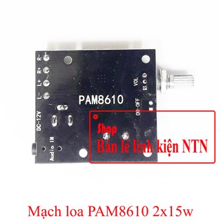 Mạch loa PAM8610 2x15w