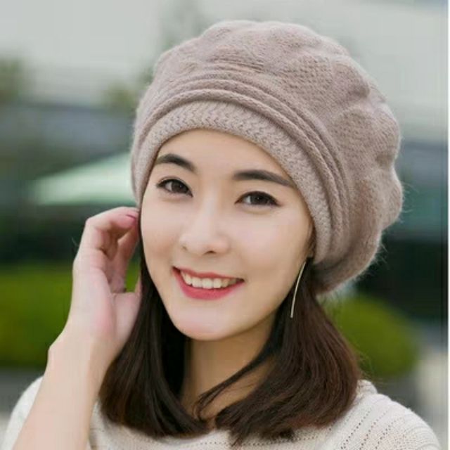 Mũ len thời trang