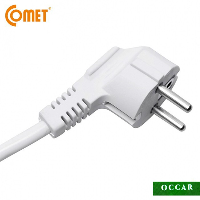 Ổ Cắm Điện Cao Cấp Comet gồm 4 Ổ Cắm  2 Nguồn USB, an toàn, ổn định,ổ cắm điện Comet, ổ cắm đa năng,phích cắm điên Occar