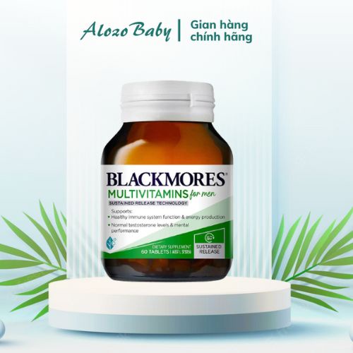 Vitamin Tổng Hợp Multivitamin for Men Exclusive Blackmores Dành Cho Nam Giới, Tăng Cường Sức Khỏe
