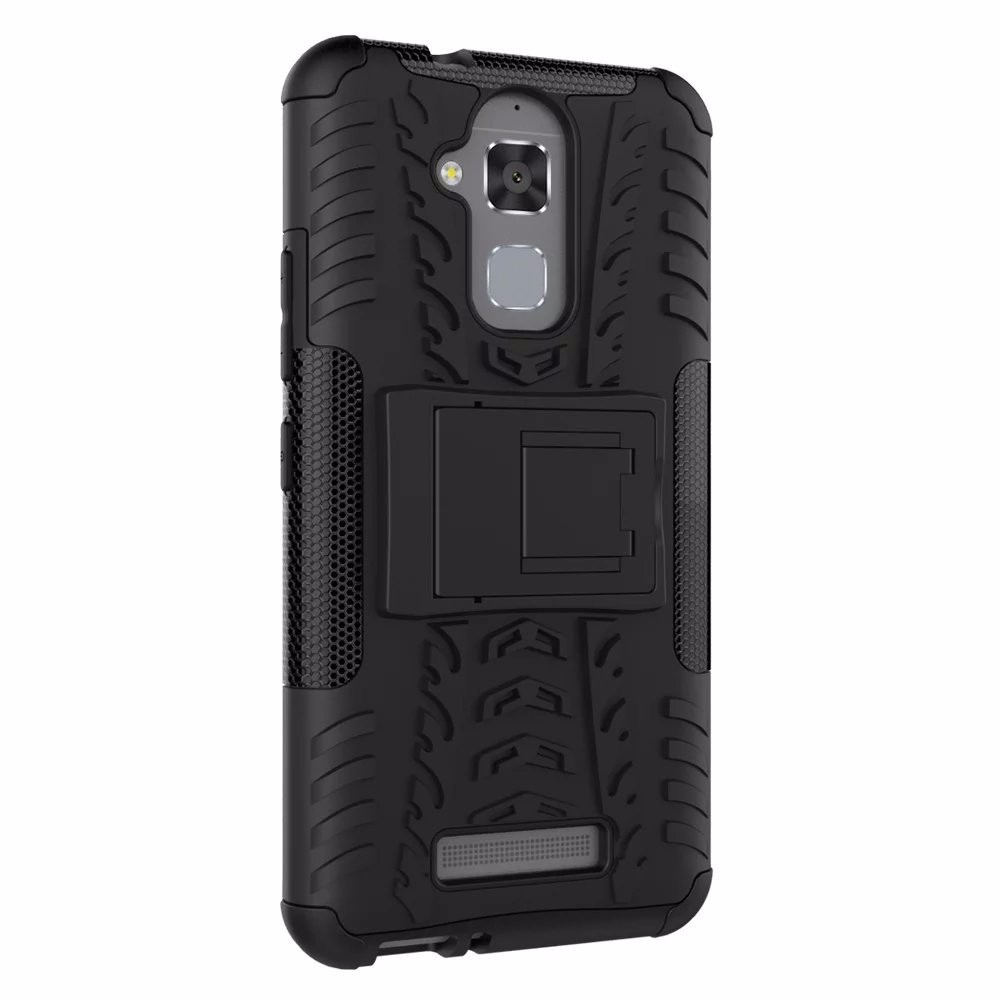 Ốp điện thoại phong cách Armor có thanh đỡ độc đáo cho Asus Zenfone 3 Max ZC520TL 5.2"