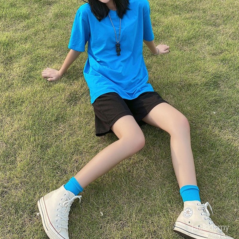 Đen Quần ngắn ống rộng Lưng Cao Phong Cách Hàn Quốc Thời Trang Mùa Hè Dành Cho Trẻ 2021 | BigBuy360 - bigbuy360.vn