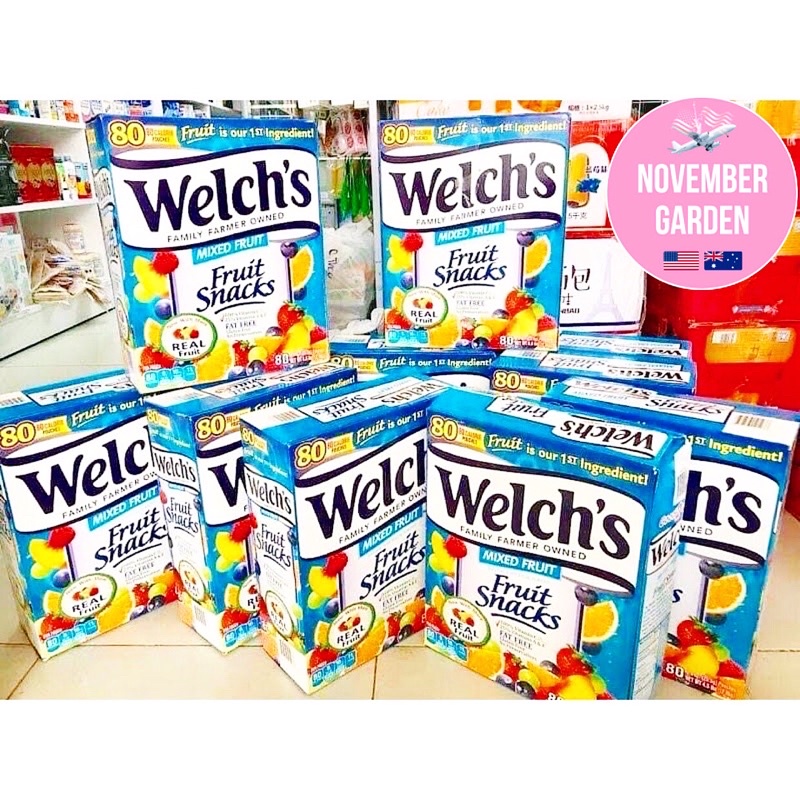 THÙNG KẸO DẺO WELCH'S MỸ 2 KG