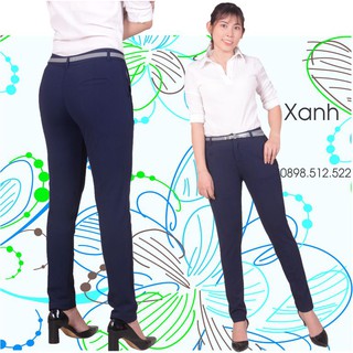 QUẦN TÂY NỮ, đến 80kg, CO GIÃN 4 CHIỀU( HÀNG VKXK, Khóa thật , có ủi ly, ít nhăn)