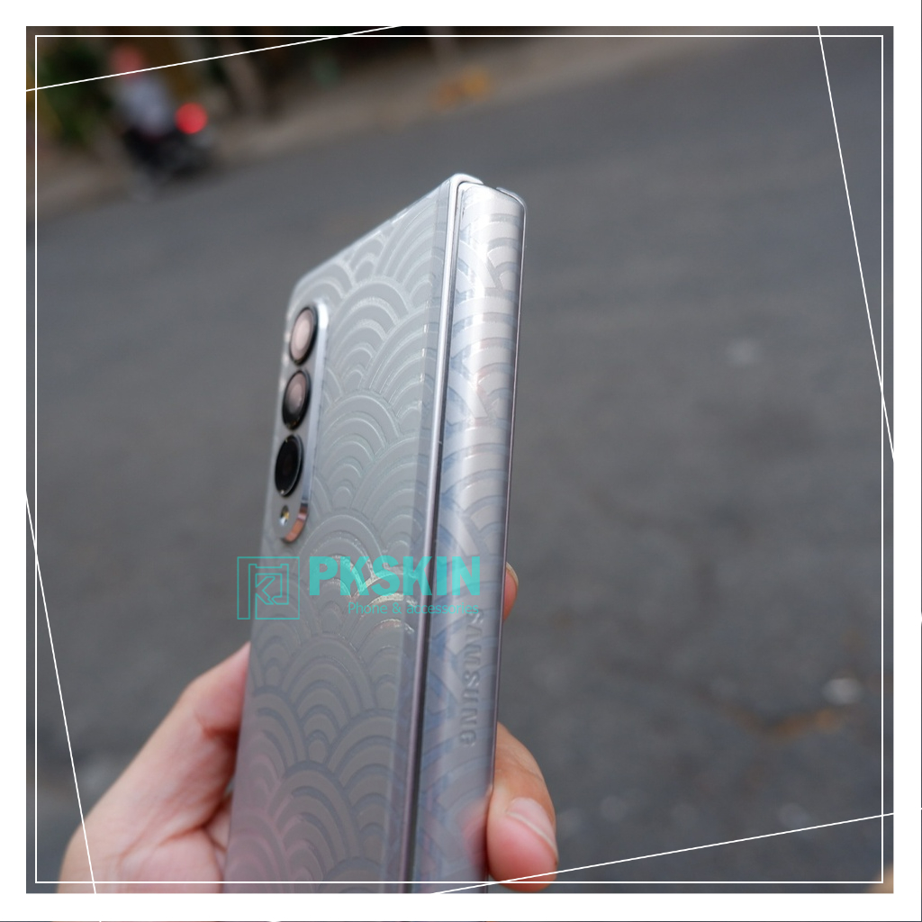 Dán skin ppf vân sóng Samsung Fold 4/ fold 3/ fold 2/ fold 1 , flip 3 , flip 4 và mọi dòng máy cắt sẵn theo khuôn