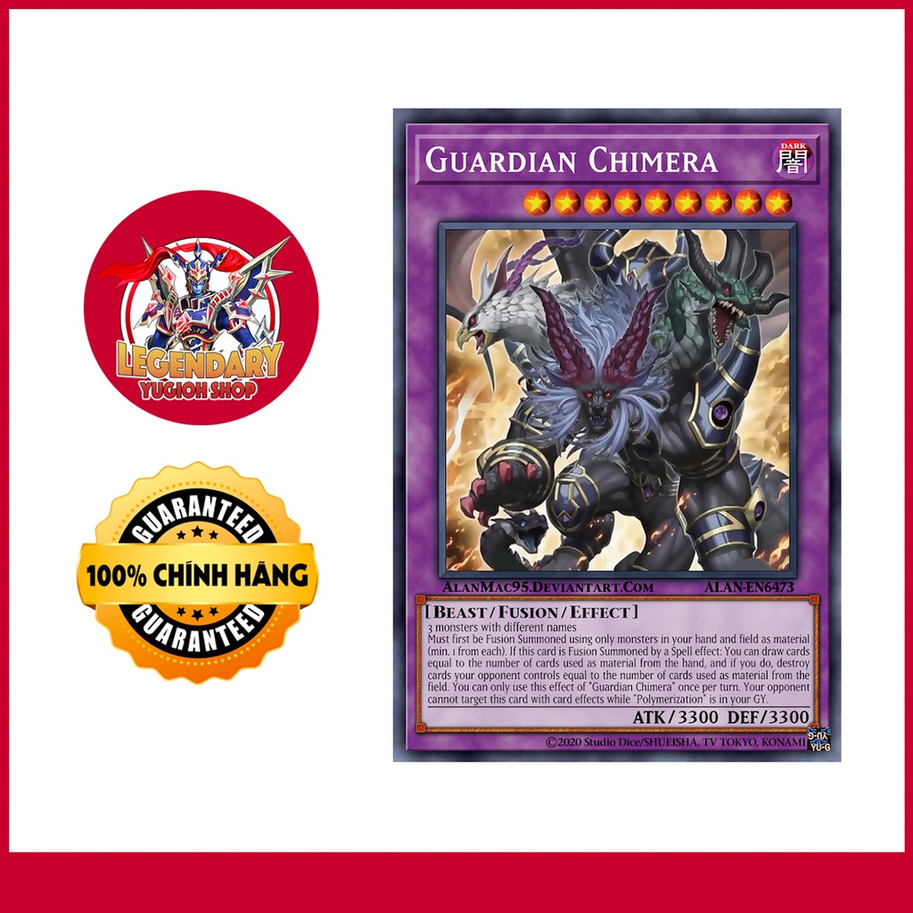 [Thẻ Bài Yugioh Chính Hãng] Guardian Chimera