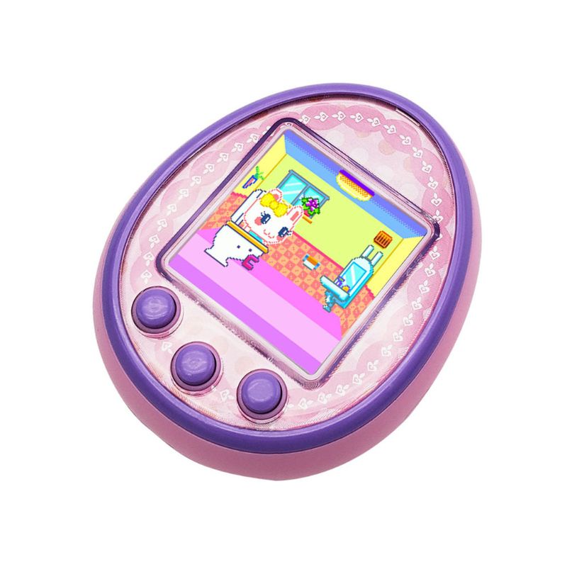 Máy nuôi thú ảo điện tử mini sạc USB 8 trong 1 cho trẻ em và người lớn