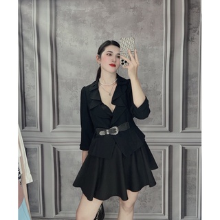 Áo khoác vest blazer Hàn si tuyển chọn N Hiền.2hand - V41