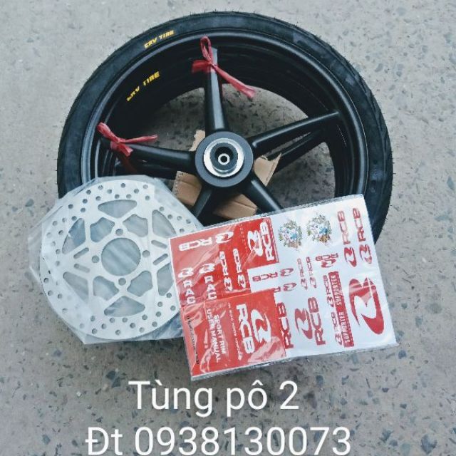 full mâm RCB 5cay gắn exciter 150 vỏ VRC kèm theo đĩa trước nha ae quan tâm sản phẩm alo cho shop để được tư vấn thêm