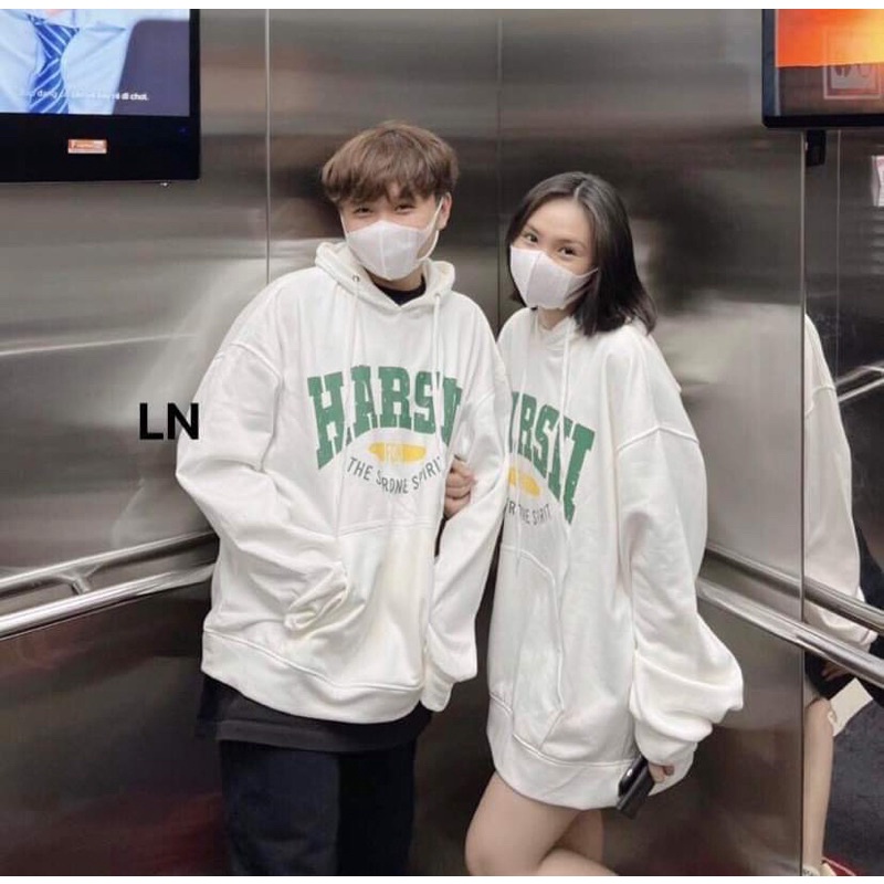 Áo hoodie nỉ cotton HARSI LN11