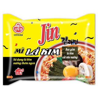Combo 10 gói Mì Hàn Quốc Ottogi - Jin lá kim (120g/gói)