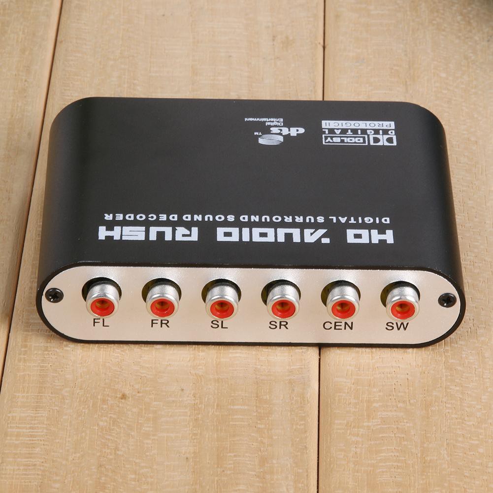 Bộ giải mã âm thanh hp-dts AC3 5.1 ch SPDIF Coaxial DTS / ac-3 sang 5.1