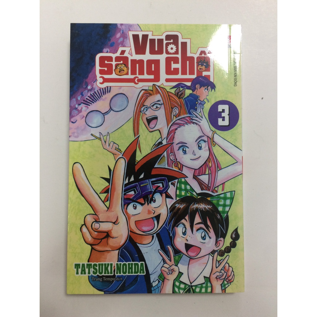 Sách - Vua Sáng Chế - Tập 3