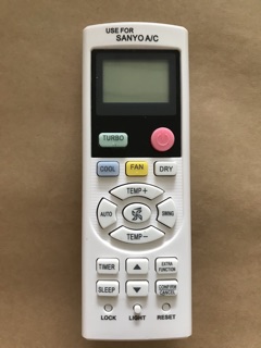 Điều khiển điều hoà Sanyo kèm pin