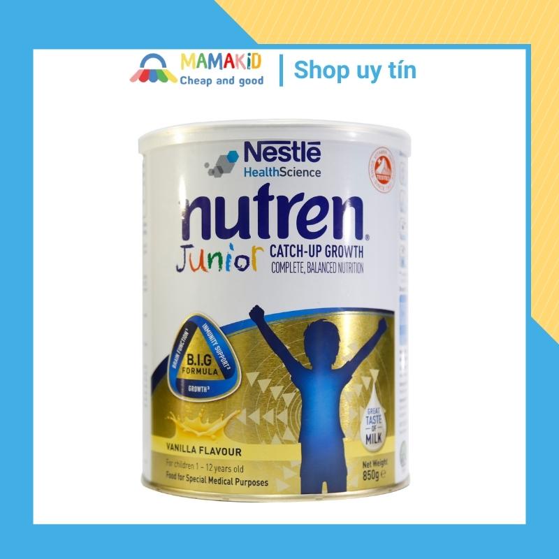 Sữa tăng cân Nutren Junior Thuỵ Sĩ lon 800g