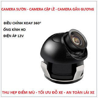 Camera cặp lề camera sườn gắn gương ô tô