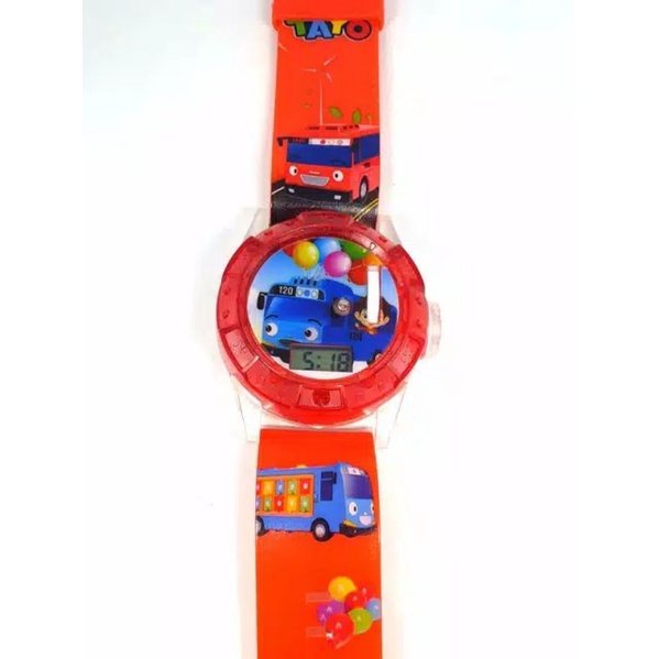 Đồng hồ phát nhạc Tayo dành cho bé trai 2