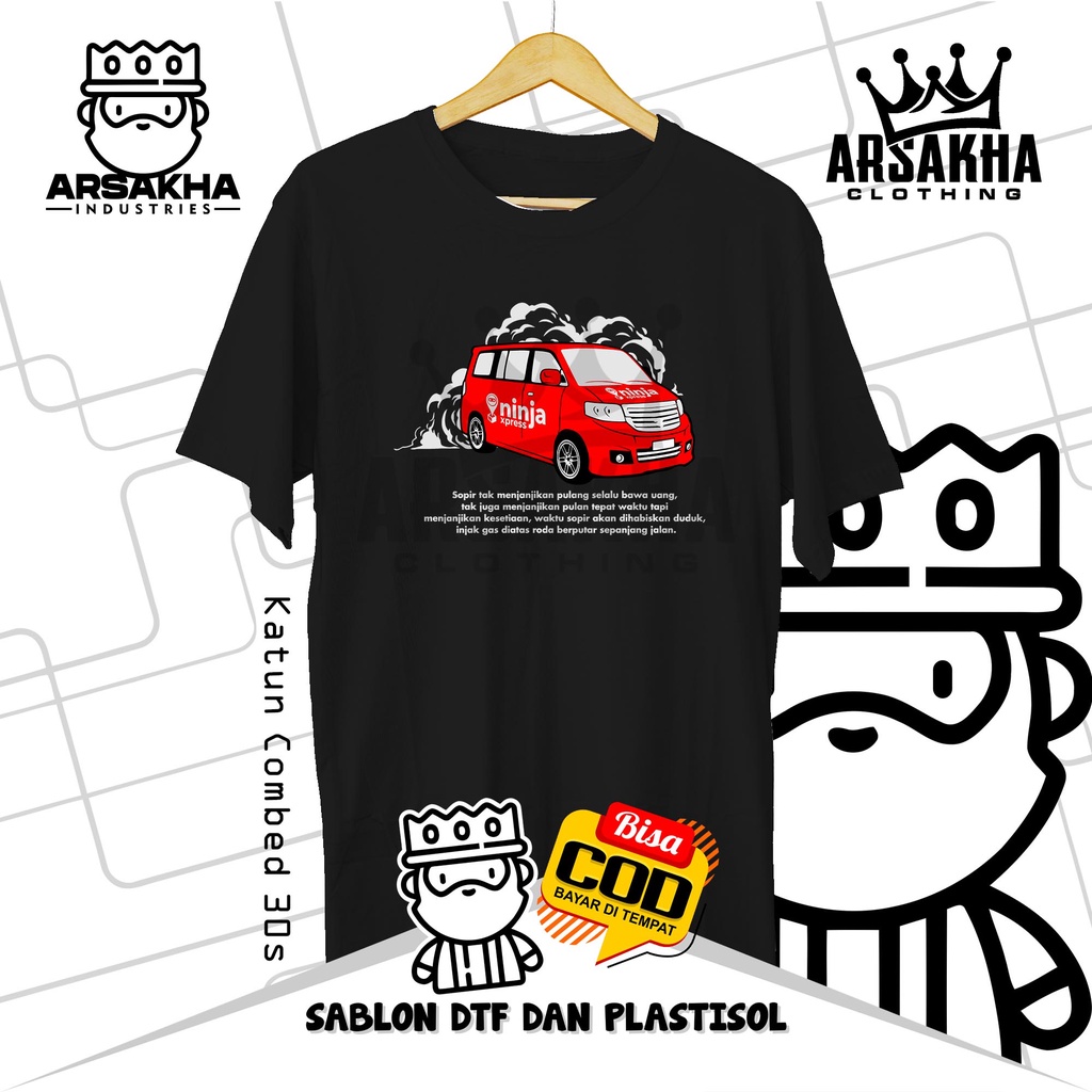 Áo Thun In Hình Ninja Express Độc Đáo Cá Tính