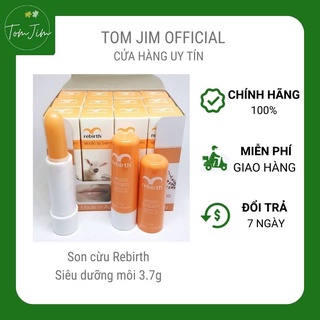 Son dưỡng môi nhau thai cừu Rebirth,khô môi, nứt nẻ môi, không màu, giá tốt