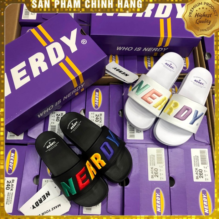 Dép Quai Ngang NERDY KOREA PNES22AE180103 PNES22AE180104 🔴Có Sẵn 🔴