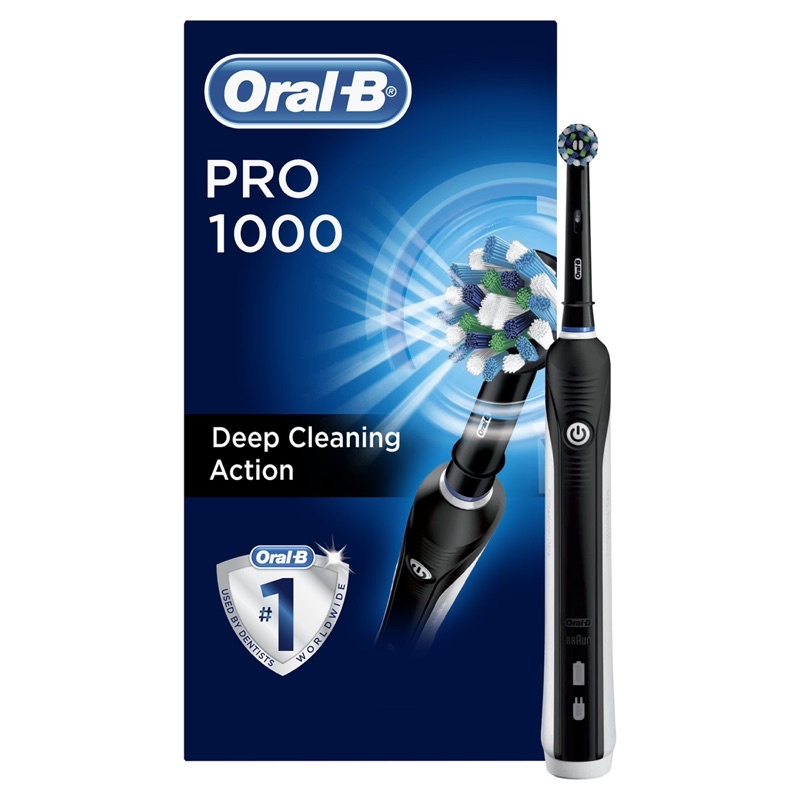 Bàn chải đánh răng điện Oral B Pro 1000 [ Made in Germany ]