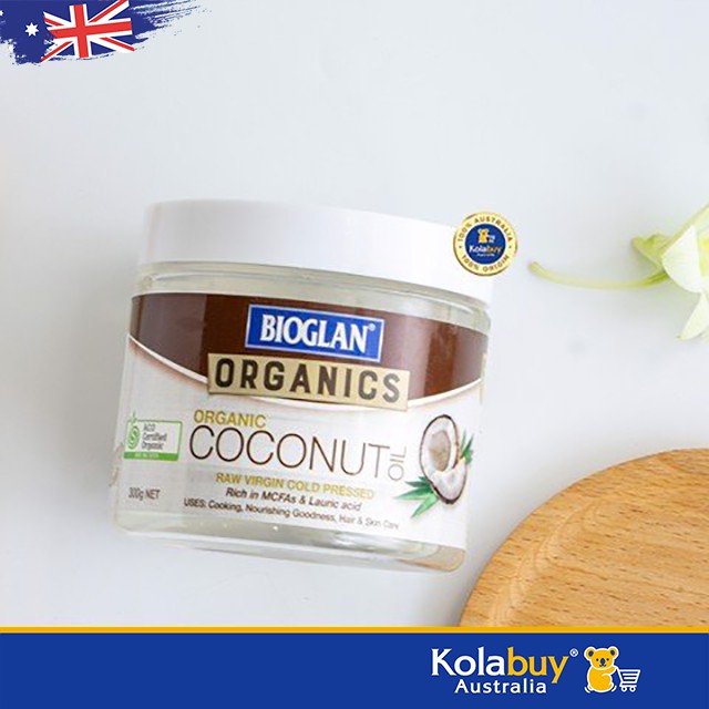 Dầu dừa hữu cơ của Úc Bioglan Organic Coconut Oil 300g