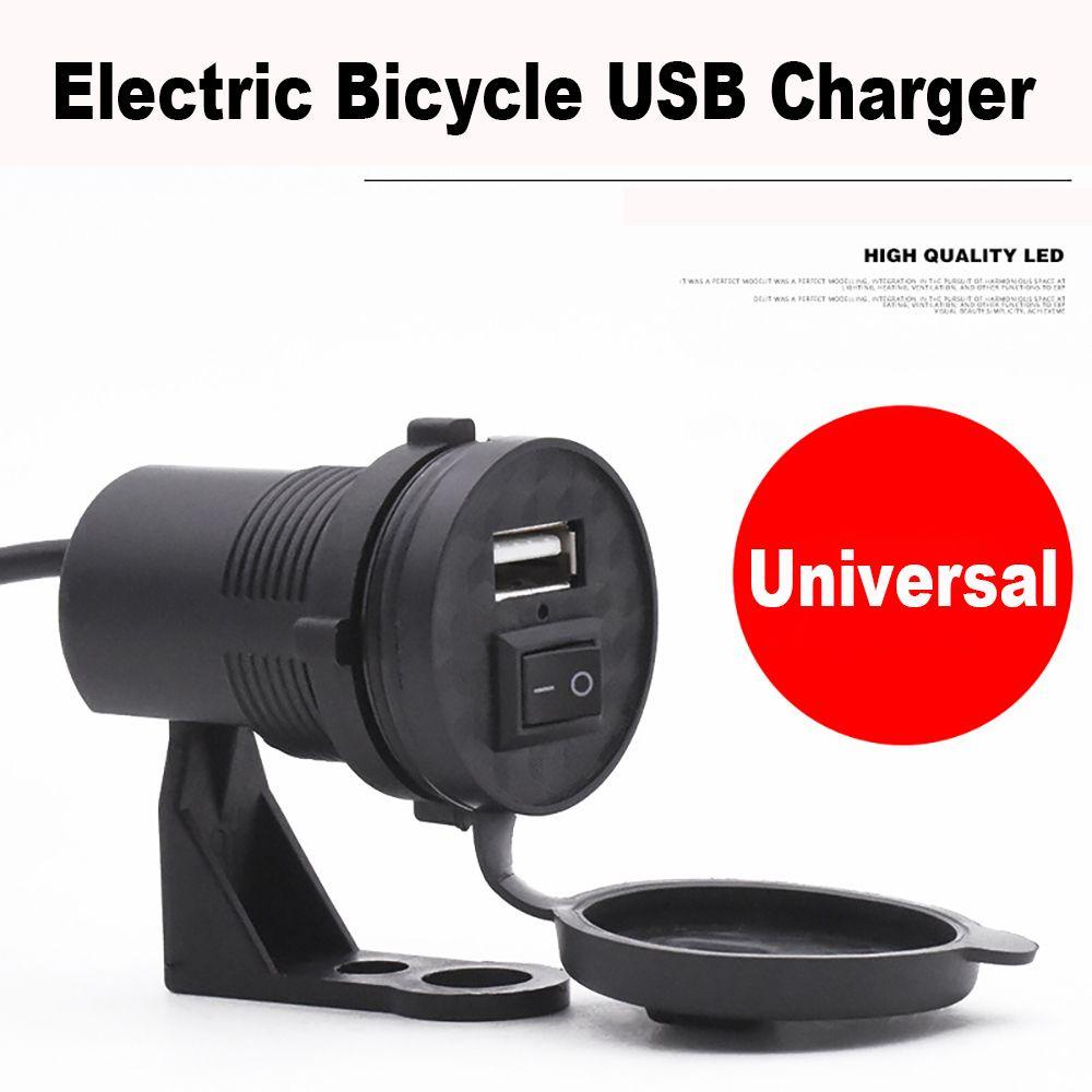 Bộ Phụ Kiện Sạc USB 5V 1.5A Chống Bụi Cho Xe Đạp Điện